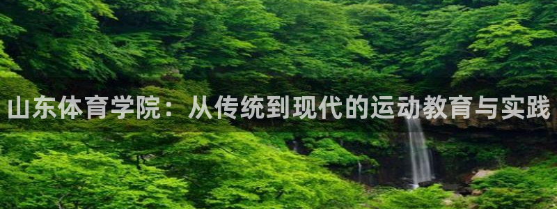 欧亿体育官方正版app集团：山东体育学院：从传统到现