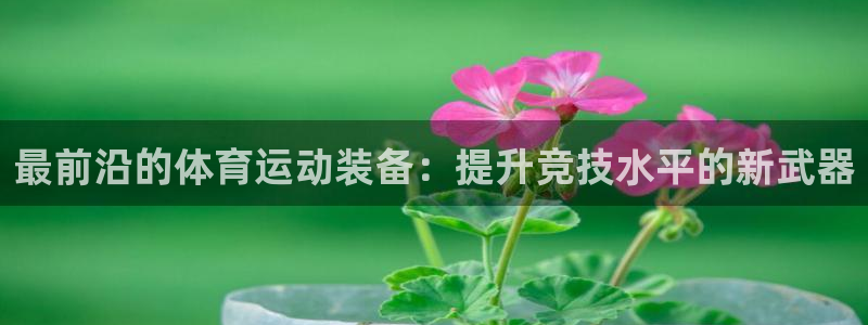 德国欧亿体育官方正版app集团：最前沿的体育运动装备