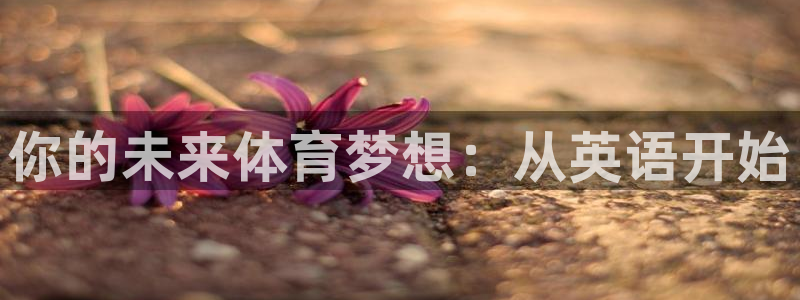 欧亿官网下载app网址：你的未来体育梦想：从英语开始